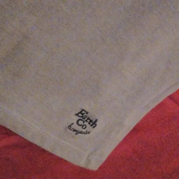 Earth Co. b.Organic WOMEN Shirt LONG Sleeve Made in *Switzerland Size M NWT - Picture 6 of 7